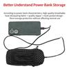 Organizers Bag Carabiner For CoolTech No.15 Ultra/A1695 Powerbank Cables Secure Attachment During Outdoor Activity