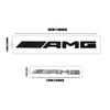 Car Sticker 3D ABS Rear Trunk Words Logo Decals For Mercedes Benz AMG A B C E M R G S Class GLA GL CLA CES CLS SLK GLK CLK