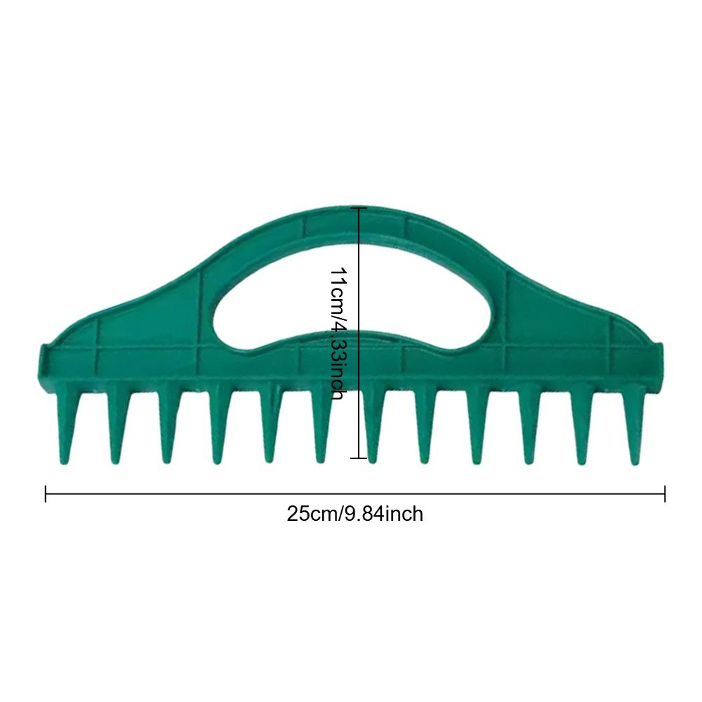 5/6/11 Tines Hand Weed Remover Handle Manual Loose Soil Weeder Puller Tool Weeding Machine Farming Garden Planting Shovel