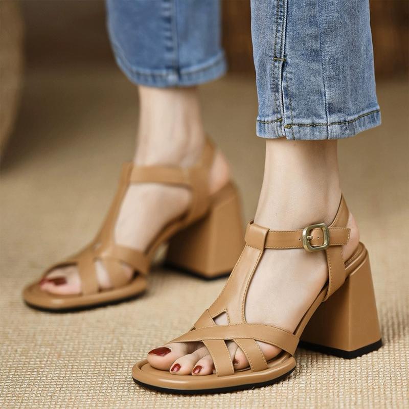 Модные женские босоножки на высоком каблуке, массивные модные туфли, летние элегантные туфли-лодочки на каблуке, женская обувь 2025, дизайнерский тренд, бренд Mujer Zapatillas