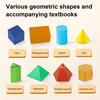 1 Набор Книга для изучения 3D-геометрии на шнурке Раннее образование Сделай сам Плетеная веревка Геометрия