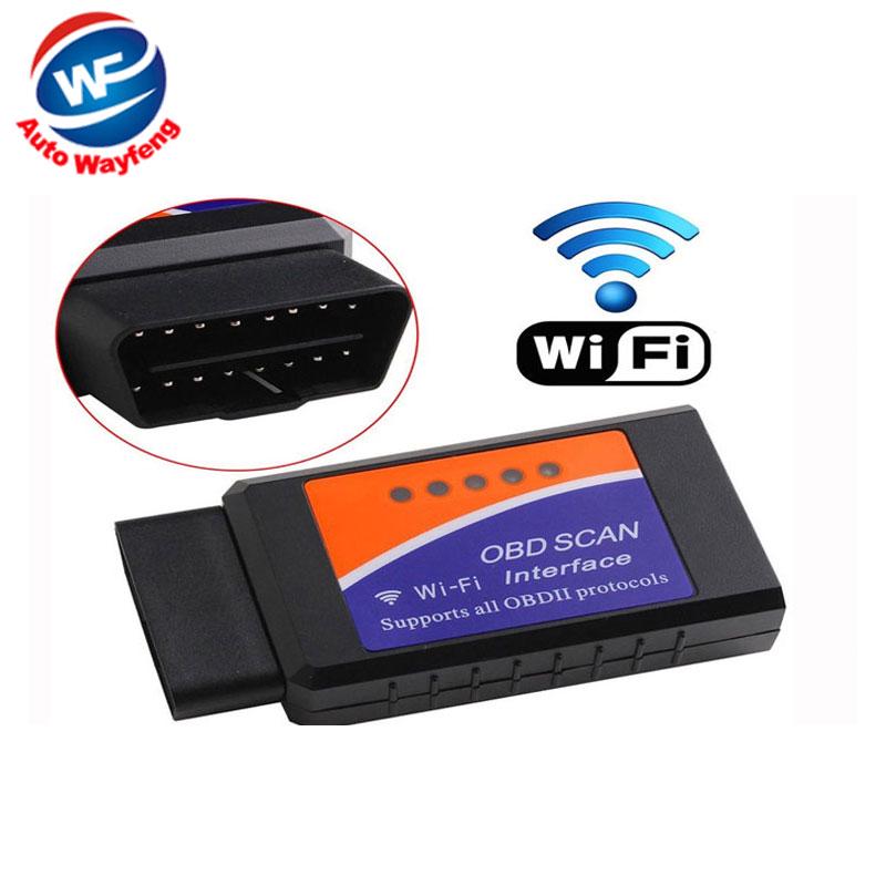 Беспроводной ELM327 WiFi OBD 2 для Android 4.2 Автомобильный DVD WiFi ELM327 OBD II сканер