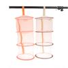 Hanging Cage Zipper Drying Basket 3 Layer Hanging Net Mesh Storage Bag Organizer