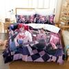 New Jacknjellify Bedding Set Single Twin Full Queen King Size Bed Set Adult Kid Bedroom Duvet Cover Sets 3D Anime Bed Sheet Set