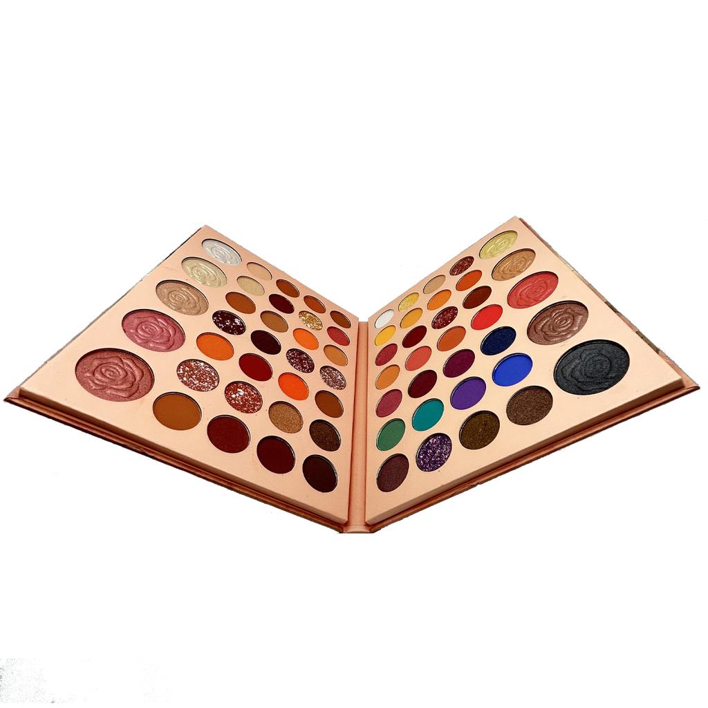 66-color Eye Shadow Pearlescent Matte Glitter Eye Shadow Palette Sequin Makeup Palette Stage Makeup Eye Shadow Palette