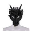4D Dragon Mask Half Face Mask ,Halloween Costume Party Cosplay Party Decoration