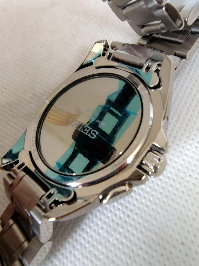 [USED] Seiko Brightz White 7B24-0AT0 Radio Solar Watch with Strap