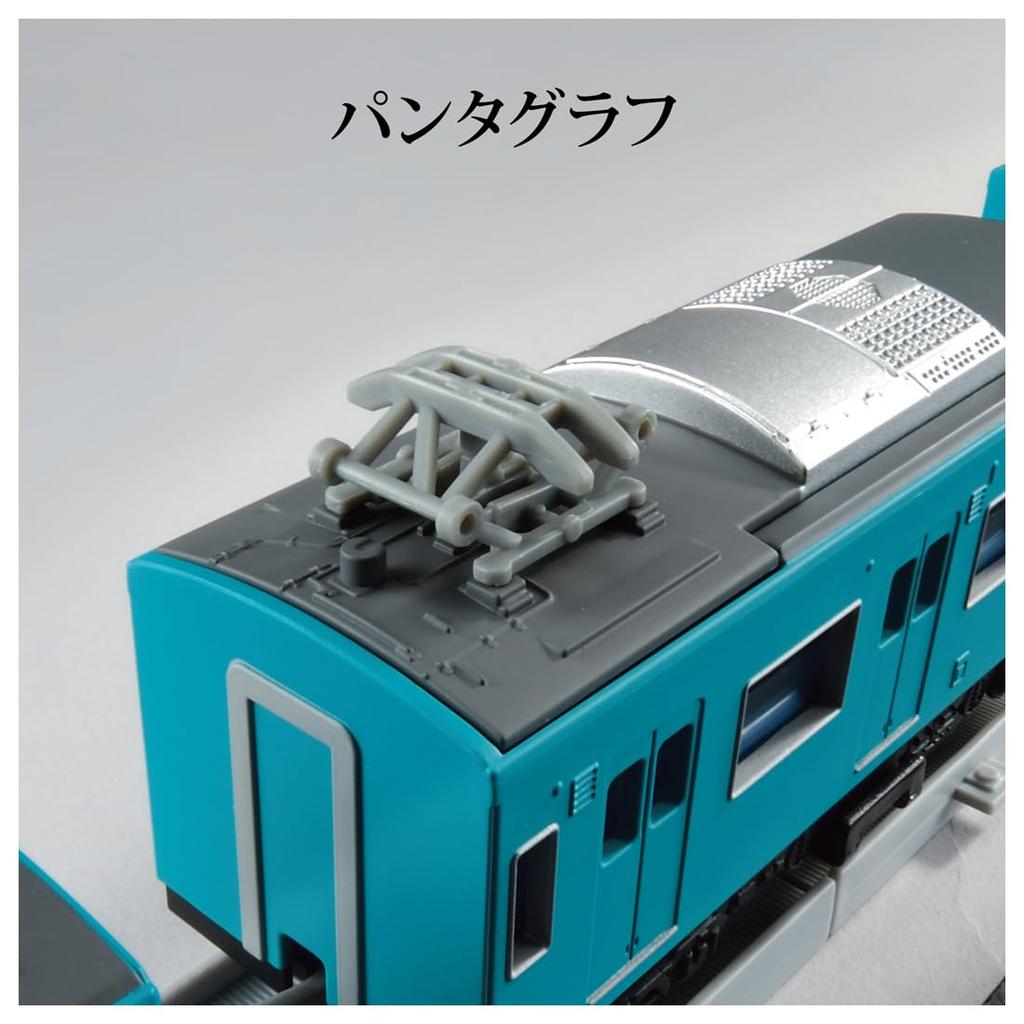 TAKARA TOMY Пригородный поезд Plarail Real Class 201 Series (JR West Небесно-голубой)