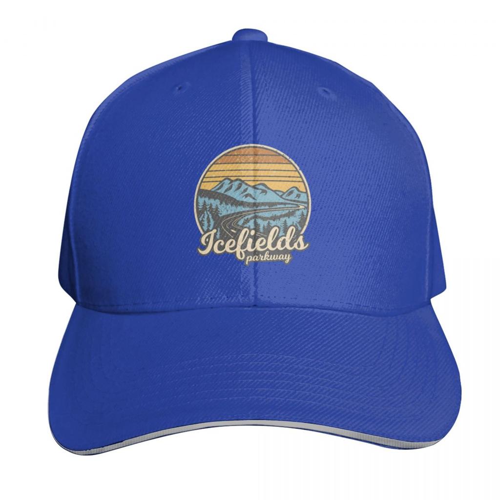 Icefields Parkway Alberta Canada Retro Baseball Cap custom caps Designer Hat Hat Unisex Winter hat Luxury Women Unisexs