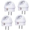 Emotionlite Plug-in LED Night Light Dusk to Dawn Sensor Warm White 6 Pack