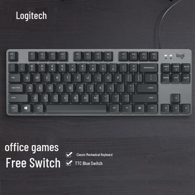 Logitech K835 TKL Проводная механическая клавиатура
