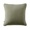 Съемная наволочка 45 x 45 см GAIA Розмарин – Хлопковая марля с элегантным кантом