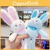 Adorable Rabbit Plush Keychain With Pullout Ears And Legs