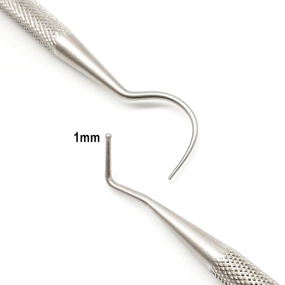 Dental Composite Filling Tool Instrument Filler Spatula Amalgam Plastic Filling Spatula Double Ends Stainless Steel