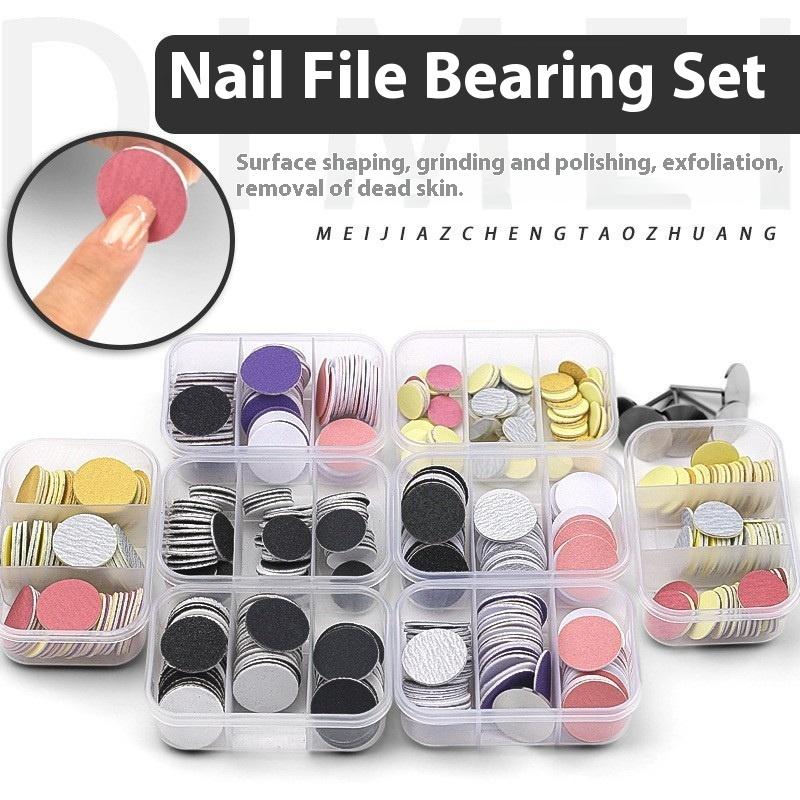 Диск для педикюра 25 мм со сменной наждачной бумагой для удаления мозолей Электрический универсальный инструмент для чистки стоп от огрубевшей кожи