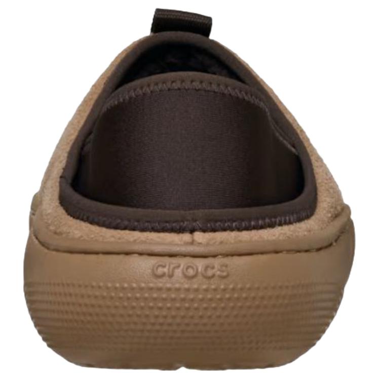 Crocs Классические повседневные низкие кеды из веганской замши, унисекс, светло-коричневые, 212097-2JJ