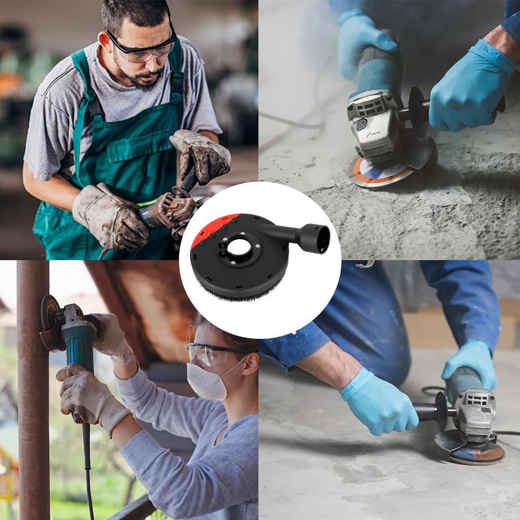 100/125 мм универсальный чехол для угловой шлифовальной машины пылезащитный кожух профессиональные поверхности прочные насадки