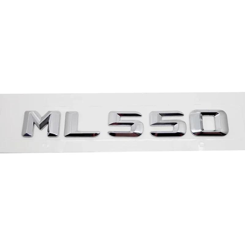 Car Rear Trunk Stickers for Mercedes Benz ML450 ML500 ML550 Body Badge Emblem Decal Exterior Accessories VN9