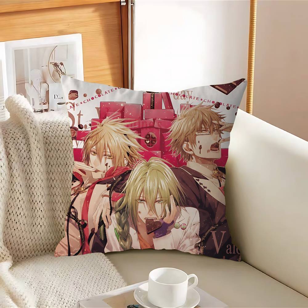 Anime A-AM-NESIA Cushion Cover Car Throw Pillow Case For Sofa Car Christmas Gift 40x40cm 45x45cm