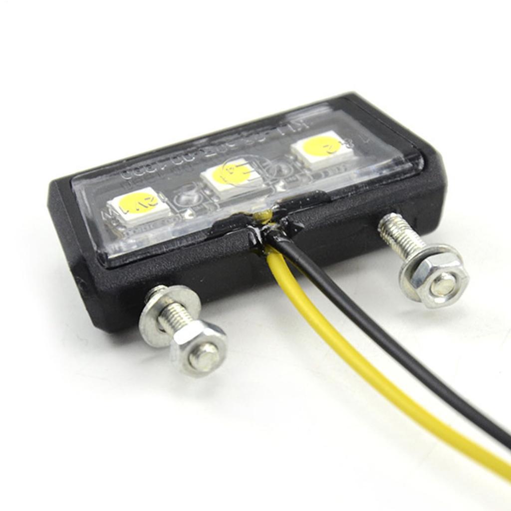 LED License Plate Light, Car License Lamp, License Lamp, Motorcycle Taillight, Rear LED License