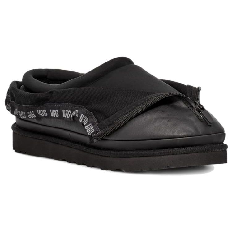 UGG Tasman Shroud Zip Slipper Black Men Sneakers 1144114-BLK