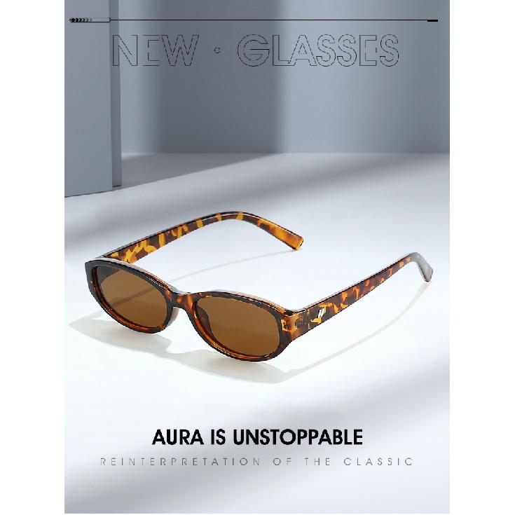 Small frame retro sunglasses street style sun protection sunglasses for women