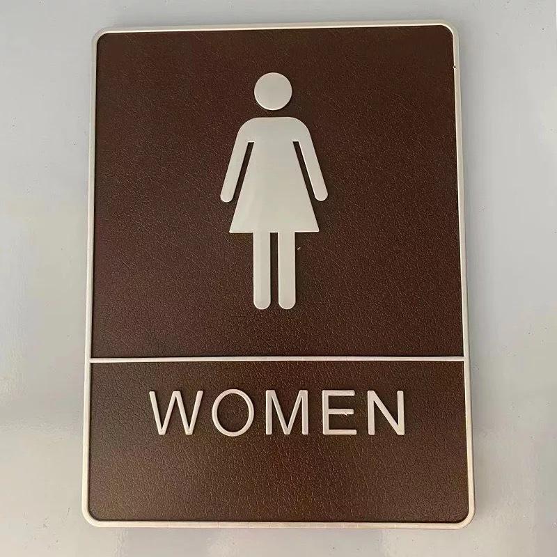 1 шт. акриловая этикетка для ванной комнаты, съемная задняя самоклеящаяся наклейка на стену для туалета, декор своими руками