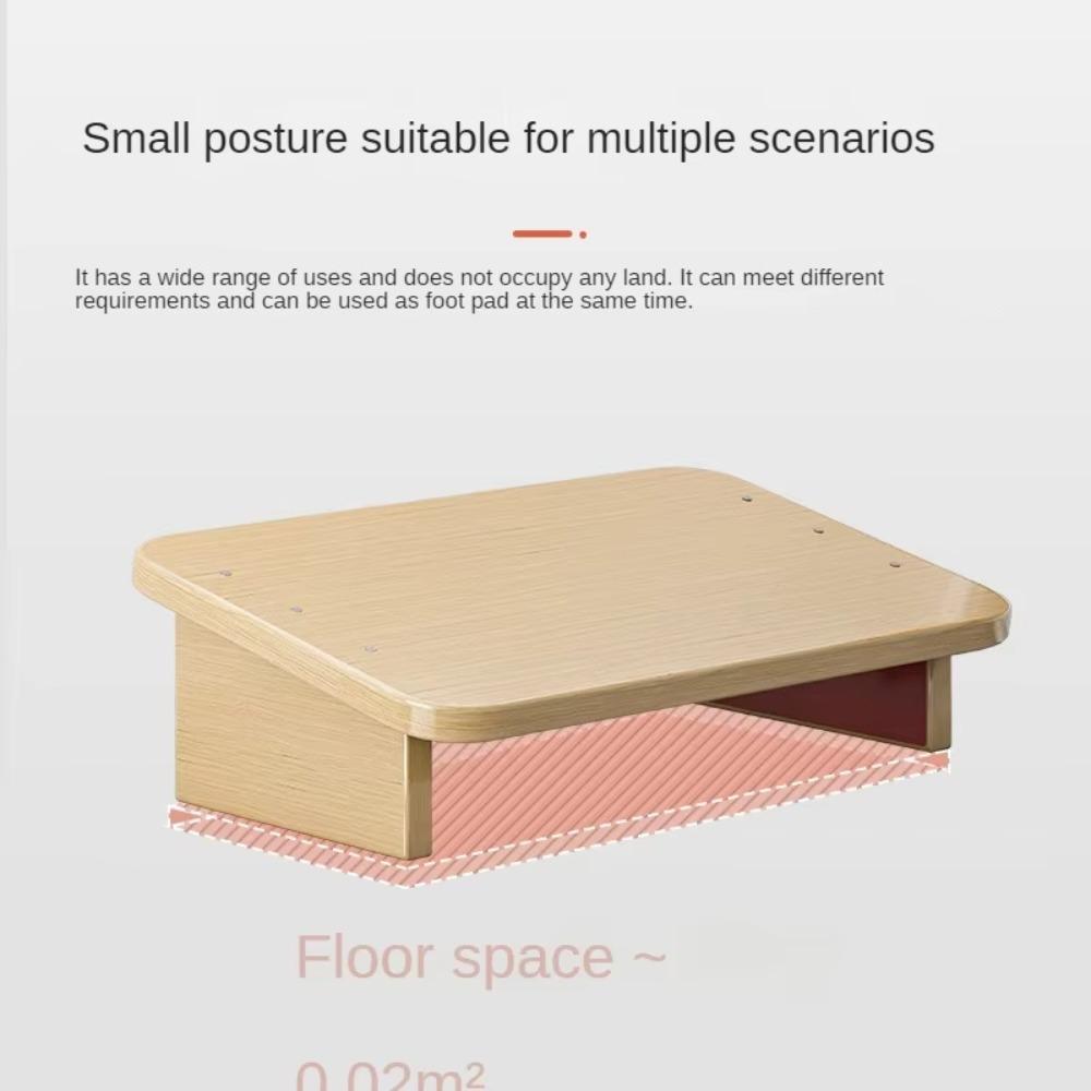 Стул-подставка для ног для ухода, эргономичный коврик-педаль для ног, портативная подставка для ног, коррекция осанки