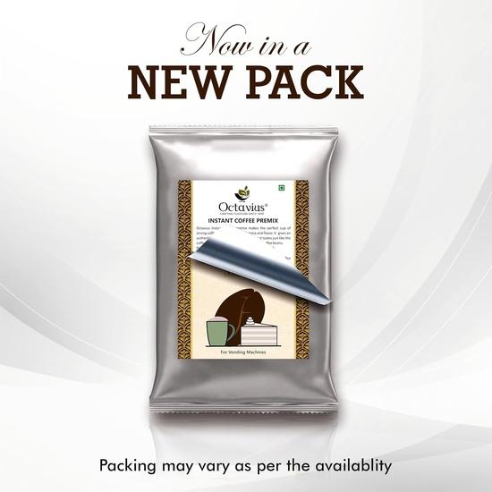 Octavius Coffee Premix | Легко приготовить без лишних хлопот | С добавлением экстрактов отборных кофейных зерен | Пакет 1 кг (Упаковка из 2 шт.)