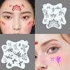 Copying Stencils Face Paint Templates Hollowed Makeup Painting Template  Stamp