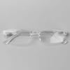 Ultralight Transparent Silver Presbyopic Glasses Plastic Frame Reading Glasses Flat Mirror Eyewear
