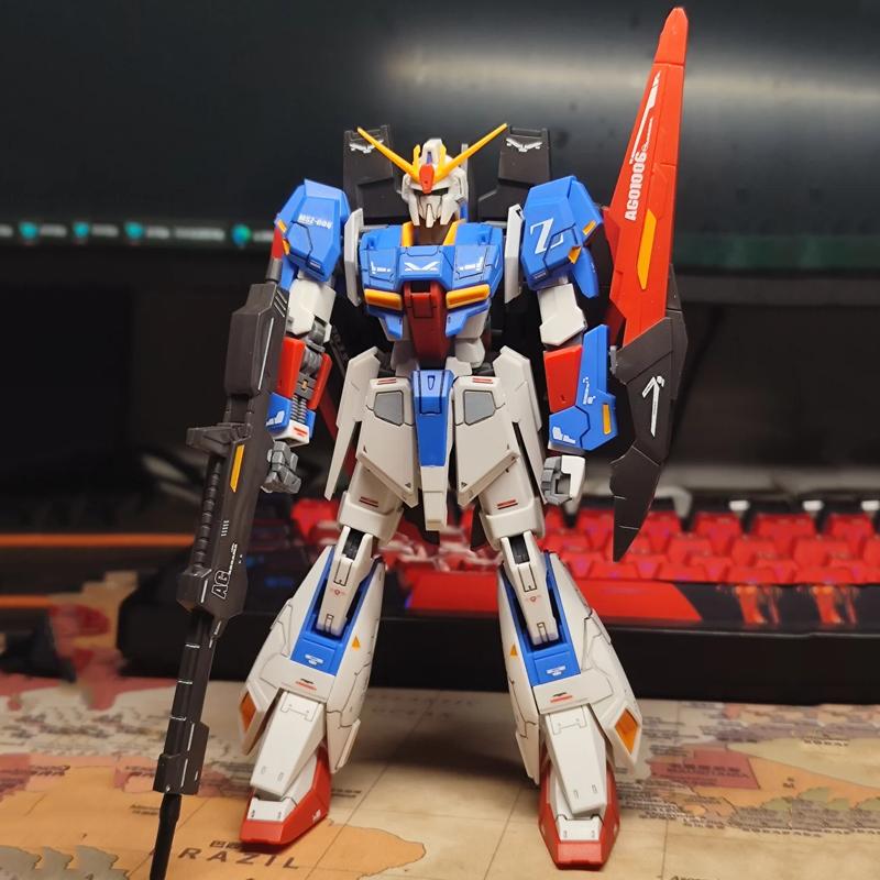 JMS HG 1/144 MSZ-006 ZETA Сборная модель-конструктор Фигурки Действия Игрушки-пазлы для мальчиков Подарки на праздник Настольное украшение Кукла Коллекционная