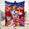 Digital Circus Blanket Warmthful Decor Great For Office Seaside Chair Four Seasons Universal Stylish Decor Perfect Gift For Relatives And Friends