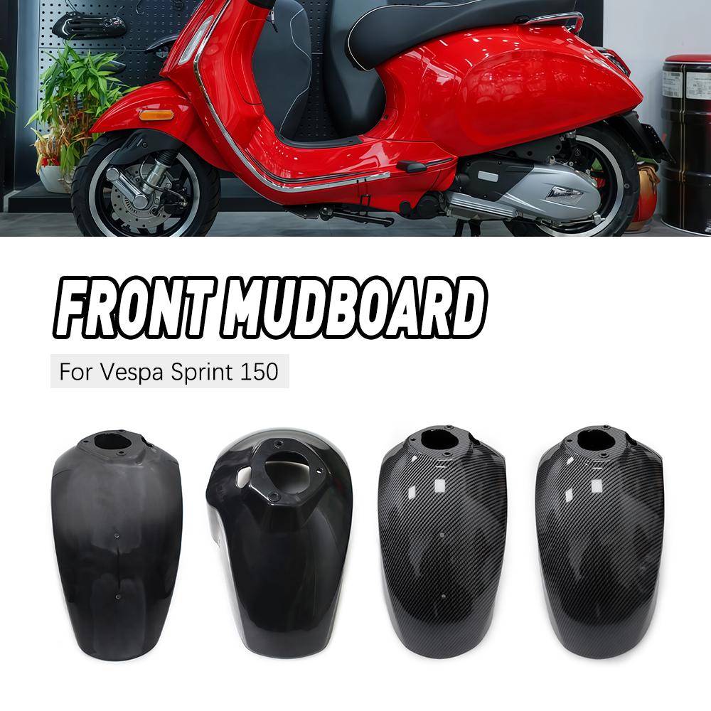 Front Fender Hugger Mudguard Guad Body Kit Fairings For Vespa Sprint Primavera 150 2013-2017 2018-2022 Motorcycle Accessories
