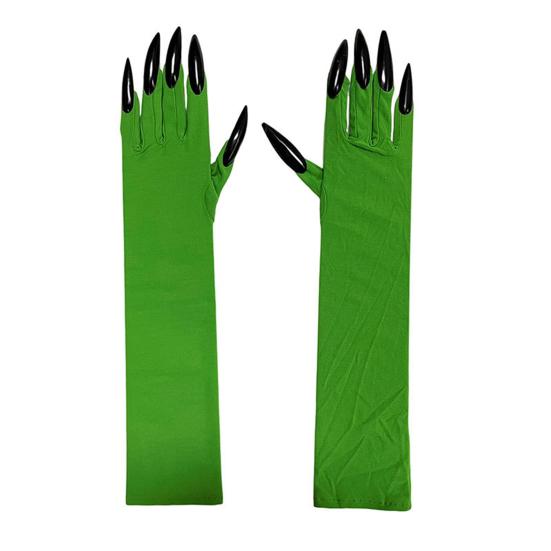 Длинные перчатки-когти для пальцев Женские перчатки-лапы с длинными ногтями Хэллоуин Ведьма Деном Косплей Костюм для ролевых игр Сценическое выступление