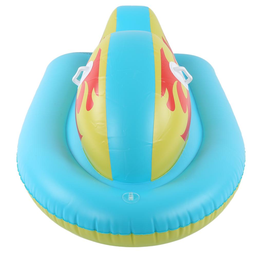 Детская ПВХ надувная лодка-сани с ручкой для зимнего катания на лыжах и сноуборде на открытом воздухе