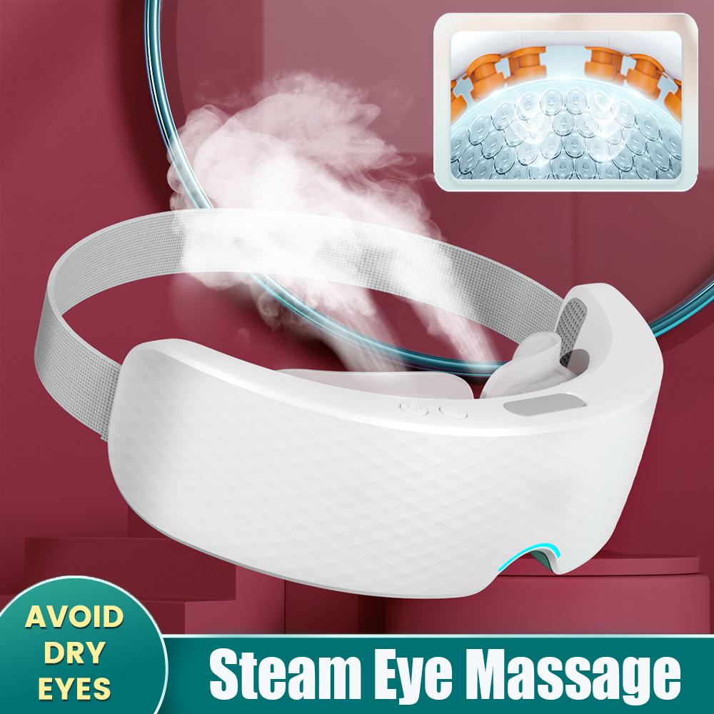 4D Smart Eye Massager Электрический прибор для ухода за глазами Горячий компресс для снятия усталости глаз