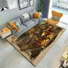 1PC Lord of the Rings Print Rug - home decoration Carpet For Living Room Bedroom Flooring Computer Chair Area Rug
