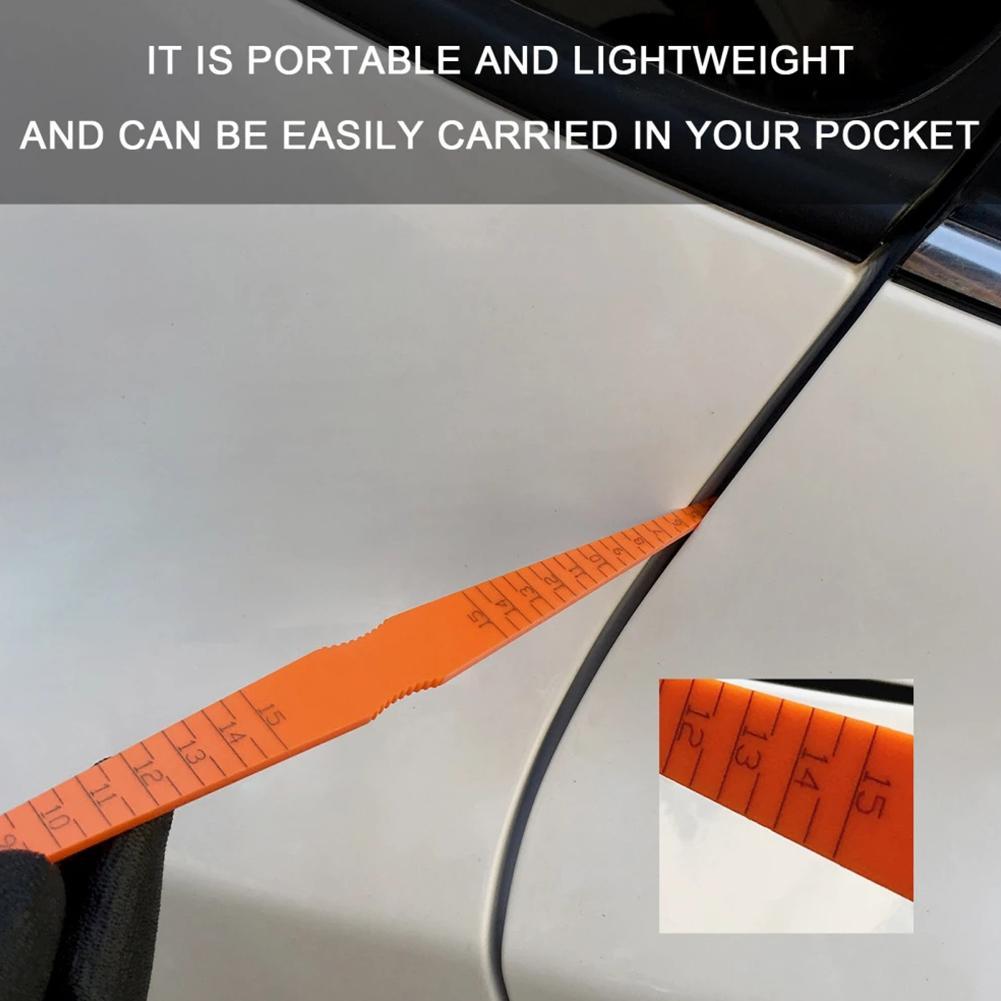 Конусный простой инструмент автомобильный портативный измеритель выравнивания линейка панель щуп измерительная шкала Car Bod F5L3