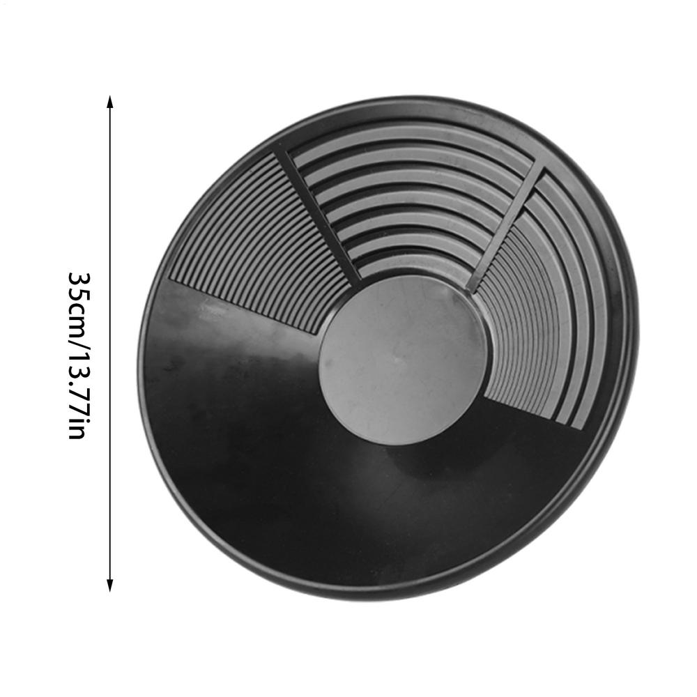 Gold Pan Mining Tool Ergonomic Gold Panning Tool for Turbulence Digging River Bedrock Mountain Outdoors Exploration