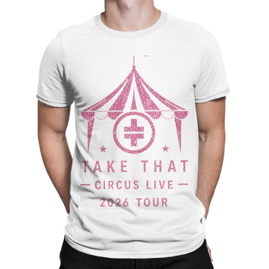 Unisex Unisex Graphic Printing Take That The Circus Live Tour 2026 Tee T Shirt 100 Cotton Tshirts Clothes