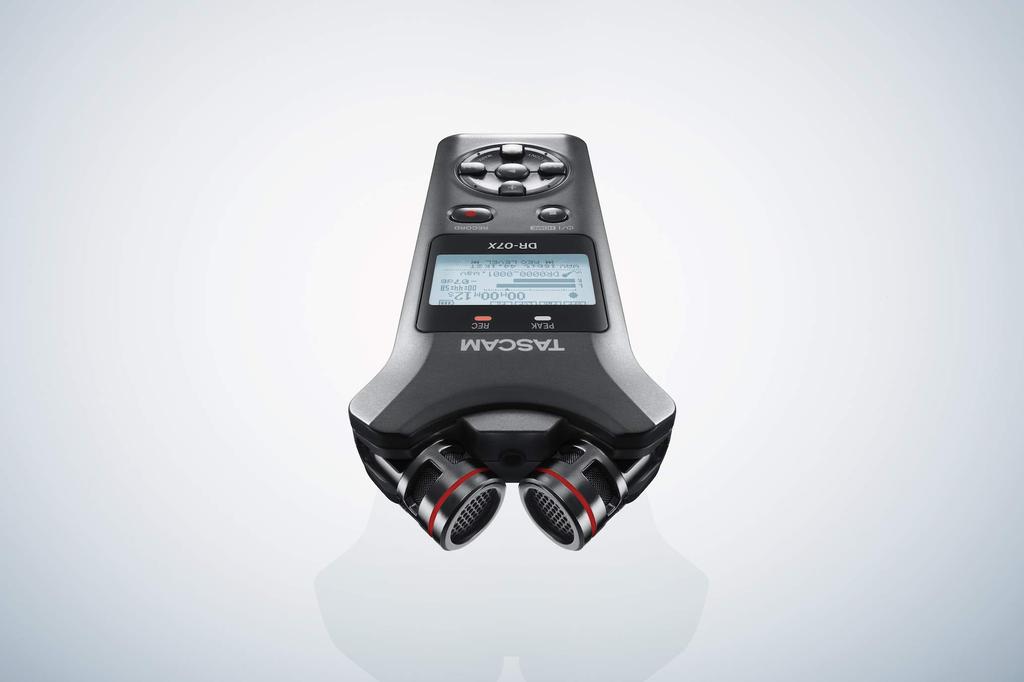 TASCAM USB Audio Interface Stereo Linear PCM Recorder Handy Recorder USB Microphone Youtube ASMR 24bit 96kHz High Resolution DR-07X