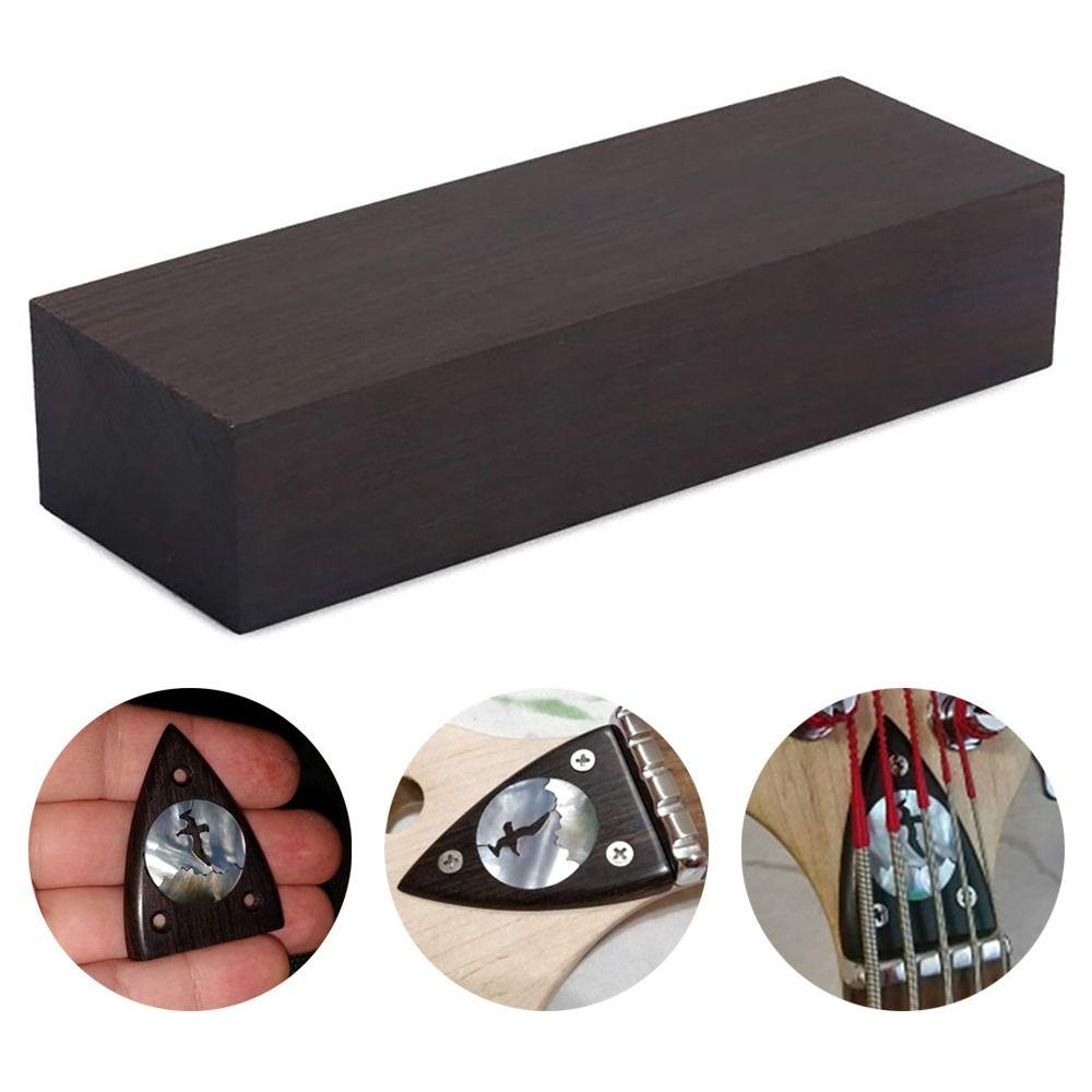 120*40*25мм Эбеновое дерево Материал для DIY Заготовка из эбенового дерева Практичный эбеновый пиломатериал