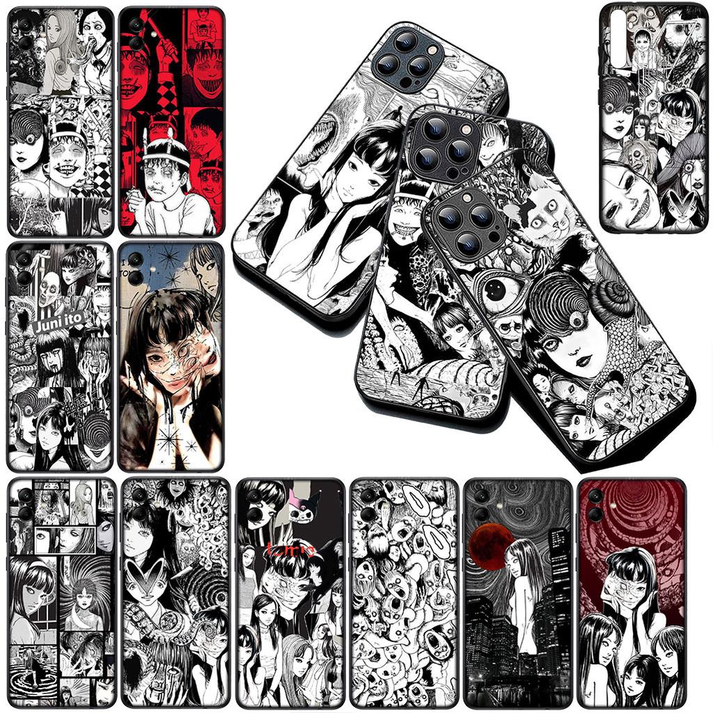 Cover for Xiaomi Redmi 15 15C A3 A4 A5 9A 9C NFC Note 9 8 9T 8T Pro Casing Silicone Phone Case Horror Junji Ito Tomie Cartoon