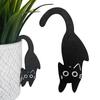 Cat Shape Plant Pot Hanger Outdoor Flowerpot Decoration Hangable Whimsical Cat Pot Hanger for Yard Lawn Patio Balcony Home Vase