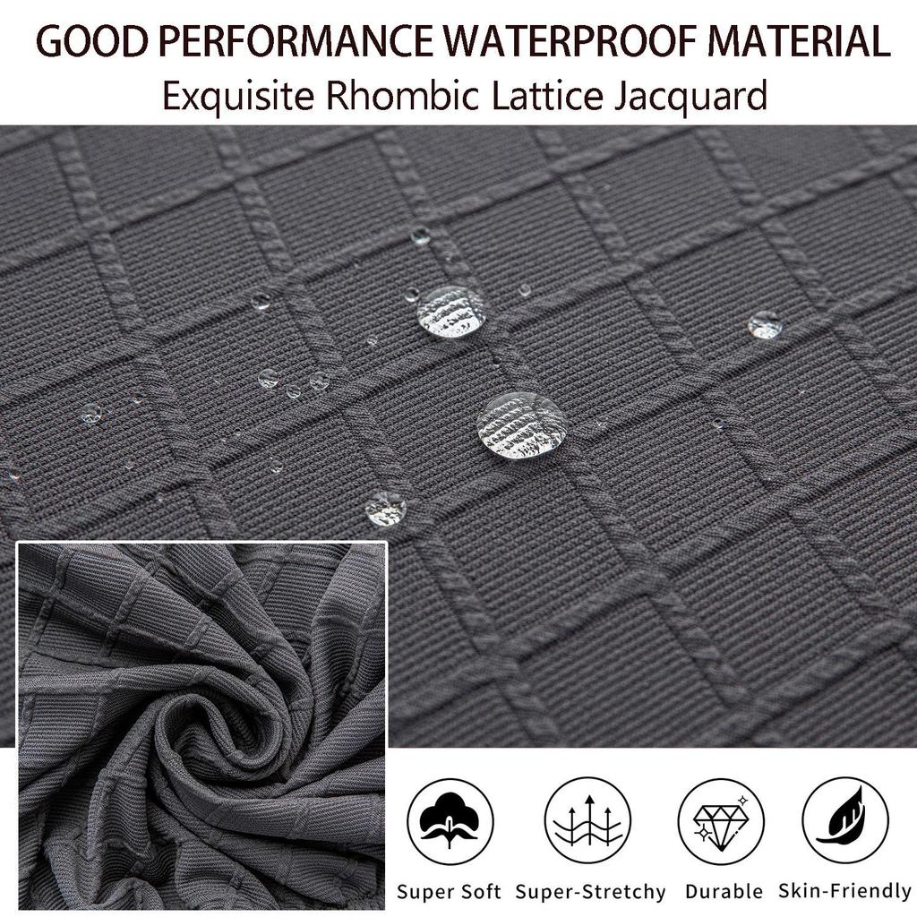 Водонепроницаемый чехол на кресло-ракушку с жаккардовым узором «ромб» Чехол для изогнутого кресла Eames Чехол отель клуб оптом столы и стулья