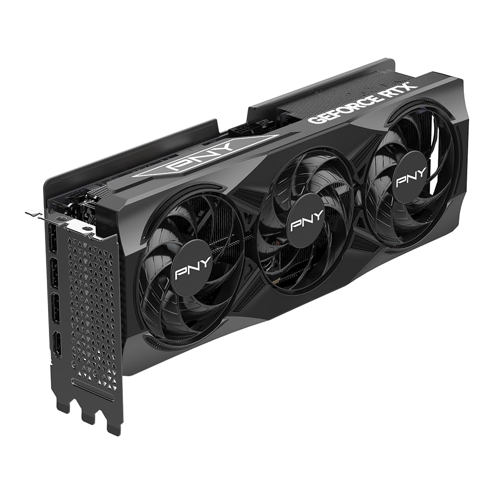 Видеокарта PNY GeForce RTX 5070 Ti 16GB с заводским разгоном, тройной вентилятор VD9079 VCG5070T16TFXPB1-O