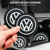 B5 2025 Горячий Для Volkswagen 1/2 шт. Автомобильная Термостойкая Подставка Силикагель Держатель для Стакана Грязезащитная Накладка Для Volkswagen B5 B6 B7 T4 T5 Go