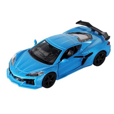 1/36 Chevrolet Corvette Z06 Игрушечная модель автомобиля для детей RMZ CiTY Diecast Racing Miniature Pull Back Collection Подарок для мальчиков