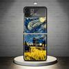 Чехол для телефона «Звездная ночь» Ван Гога для Samsung Galaxy Z Flip 7 6 5 4 3 5G Ударопрочный чехол Z Flip7 Flip6 ZFlip5 Flip3 Flip4 Lu
